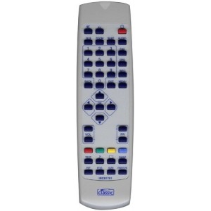 RCH8B44 TÉLÉCOMMANDE U/K SMALL BLACK/SILVER LX POUR TV DVD SAT BEKO