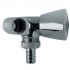 ROBINET D'ANGLE CHROMÉ 1/2" 