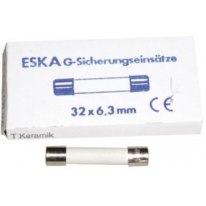 Fusible céramique 6,3x32mm pour Micro-ondes MOULINEX 554161