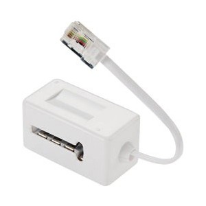 ADAPTATEUR T FEMELLE / RJ45 MALE 10CM