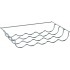 Porte-bouteilles chromé (45 x 29 x 6 cm) pour réfrigérateurs BOSCH, Siemens, Neff, Gaggenau - 11010062