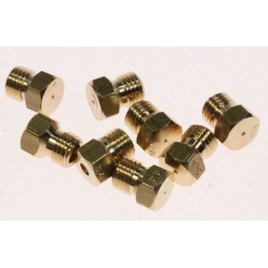 Jeu d'injecteurs gaz butane pour Plaque de cuisson HOTPOINT ARISTON C00280352