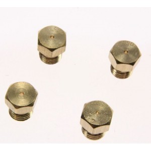 Jeu injecteur gaz butane x4 pour Plaque de cuisson FAR 38839