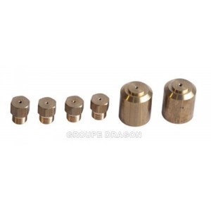 Jeu d'injecteurs gaz butane pour Cuisinière FAGOR BRANDT 76X9206