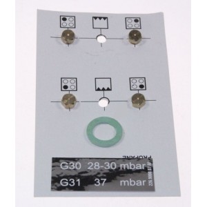 Kit injecteur butane pour Cuisinière BEKO 4431900075