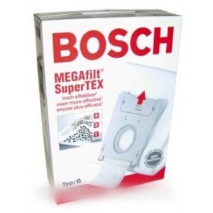 Sachet de sacs BBZ51AFG type G pour Aspirateur BOSCH B/S/H 17000940