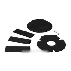 Lot de 4 filtres à charbons pour Hotte WHIRLPOOL F00433/1