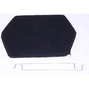 Filtre à charbon actif pour Hotte WHIRLPOOL 480122101068