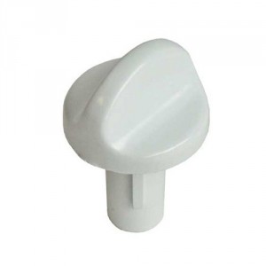 Bouton blanc pour Four AEG 6047804163