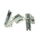 KIT CHARNIERES SUPERIEUR ET INFERIEUR POUR REFRIGERATEUR OU CONGELATEUR DEDIETRICH