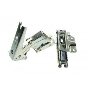 Kit Charnières supérieur et inférieur pour Réfrigérateur, Congélateur DE DIETRICH AS6016097 ORIG