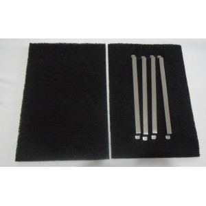 Filtre à charbon x2 pour Hotte BRANDT 72X3800