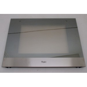 Vitre extérieure (59.5 x 45.3 cm) pour Four WHIRLPOOL 481010599902