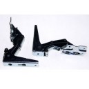 KIT CHARNIERES (HAUT+BAS)  POUR REFRIGERATEUR BRANDT