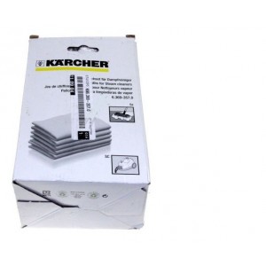 Lot de 5 lingettes pour Nettoyeur Vapeur KARCHER 63693570