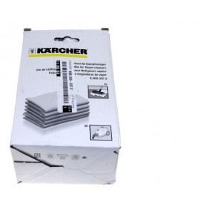 Lot de 5 lingettes pour Nettoyeur vapeur KARCHER 63693570