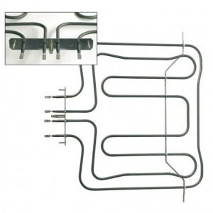 Résistance de voûte 230v 1000 + 1700 w pour Four SMEG  806890527
