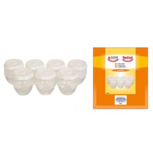 Lot de 7 pots pour Yaourtière SEB XF950001
