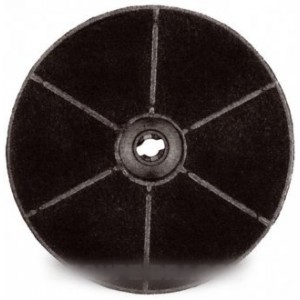 Filtre à charbon Ø 182mm / 190 x h 35 mm pour Hotte WHIRLPOOL 481281728935