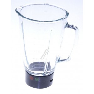 Bol assemblé avec embase, joint et vis pour Blender MOULINEX MS-0A11435