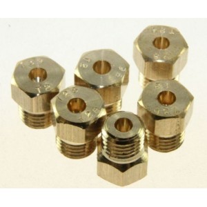 Kit injecteurs gaz naturel pour Cuisinière WHIRLPOOL 481000364761