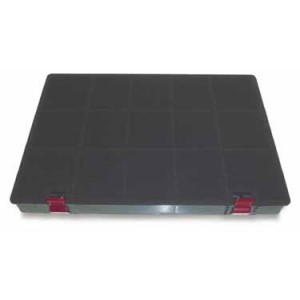 Filtre de hotte à charbon 300x215x30 pour Hotte WHIRLPOOL 481948048338