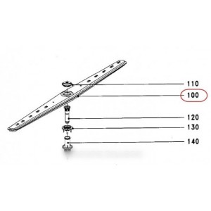 bras de dispersion en bas pour lave vaisselle MIELE