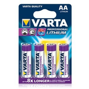 PILE LR6 1.5V MIGNON PROFESSIONAL LITHIUM AA VARTA