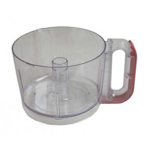Bol hachoir rouge pour Robot multifonction MOULINEX MS-5A07401