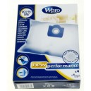 SACS ASPIRATEUR X 4 MICROFIBRE WPRO POUR ASPIRATEUR ROWENTA  