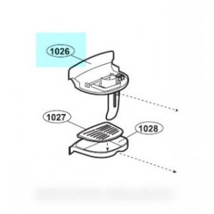 Bec distributeur d'eau pour Réfrigérateur, Congélateur BEKO 4317410500