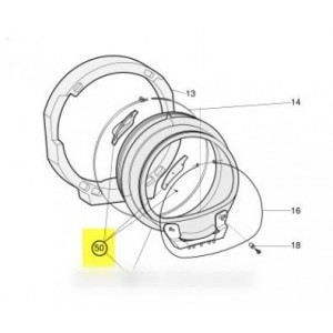 Kit écarte linge + vis pour Lave-Linge HOTPOINT - ARISTON C00117440