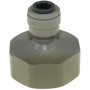 ADAPTATEUR FEMELLE TUBE Ø EXT 1/4" (6,3MM) TARAUDAGE 3/4 POUR REFRIGERATEUR WHIRLPOOL