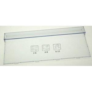 Façade de tiroir (19 cm) pour Réfrigérateur BEKO 4634610100