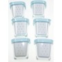 COFFRET DE 6 POTS AVEC ÉGOUTOIR DELICES BOX POUR YAOURTIERE SEB