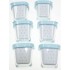 COFFRET DE 6 POTS AVEC ÉGOUTOIR DELICES BOX POUR YAOURTIERE SEB