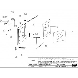 Vitre extérieure pour Four BEKO 410930192
