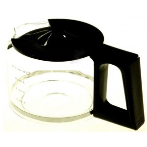 Verseuse avec couvercle noir pour Cafetière KRUPS SS-7235001405