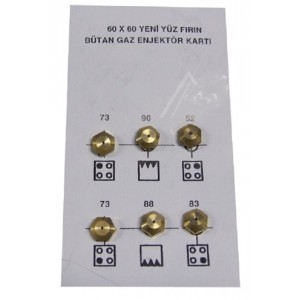 Inecteurs gaz butane pour Cuisinière FAR 8831100018