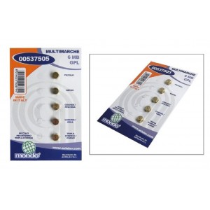 Jeu d'injecteurs butane universel diam. 6mm pour Cuisinière Multi-marques 00537505