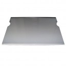 TABLETTE VERRE COMPL. + BARRE 480X340MM