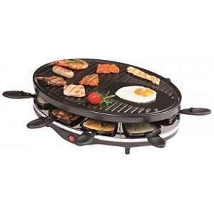 Raclette, grill & gourmet 1200w  8 personnes DOMO DO-9038G