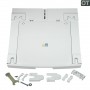 KIT DE SUPERPOSITION LAVE-LINGE / SÈCHE-LINGE AVEC TABLETTE 605x610 MM 