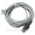 cable alimentation secteur gris 10m