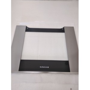 Vitre de porte extérieure inox pour Four DE DIETRICH AS0032792