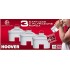 CARTOUCHES FILTRANTES x3 POUR CARAFE HOOVER