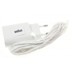 Prise alimentation blanc pour Epilateur BRAUN 81577243