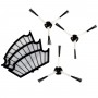 PACK 3 FILTRES MOTEURS + 3 BROSSES LATÉRALES ADAPTABLES SUR iROBOT ROOMBA
