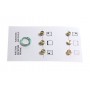JEU D'INJECTEURS GAS GB G30-30MBAR POUR CUISINIÈRE BEKO