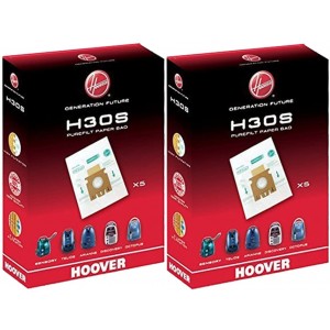 Lot de 10 sacs H30S pour aspirateur Hoover
